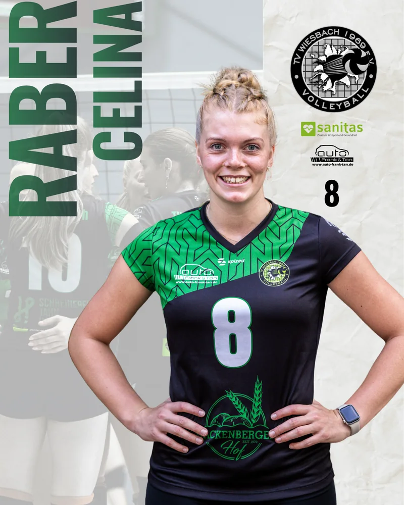 Celina Raber, Nummer 8