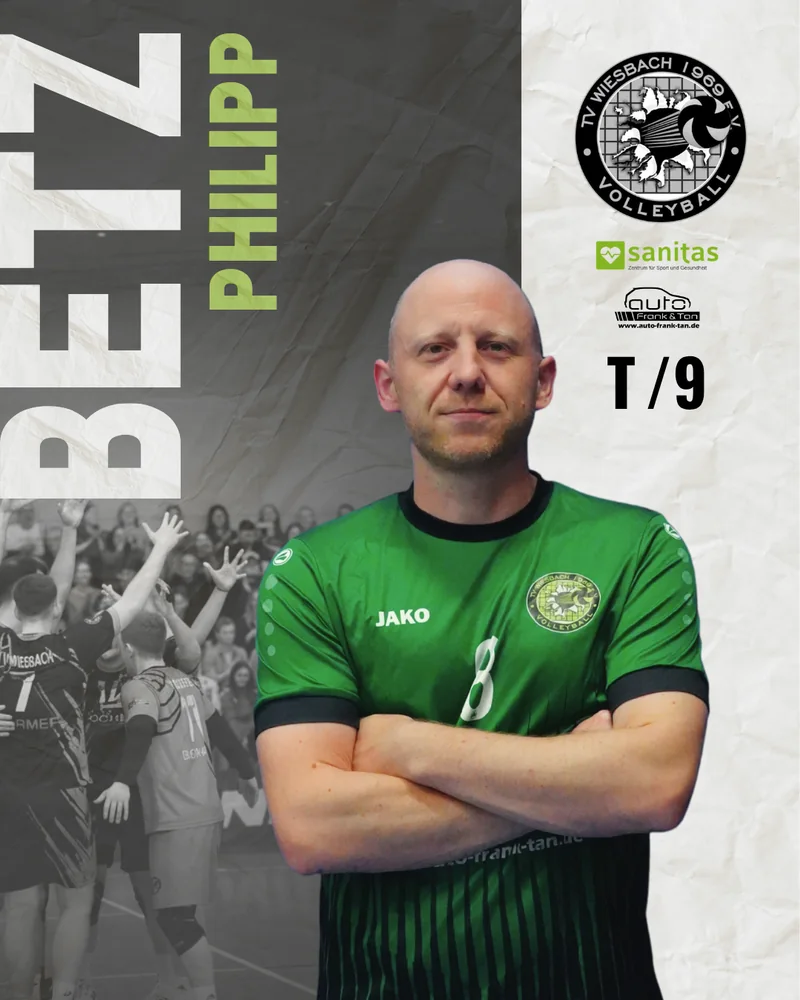 Philipp Betz, Spielertrainer mit der Nummer 9